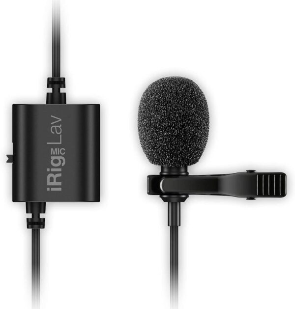 IK Multimedia iRig Mic Lav Compact Lavalier for Smartphones and Tablets - Image 7