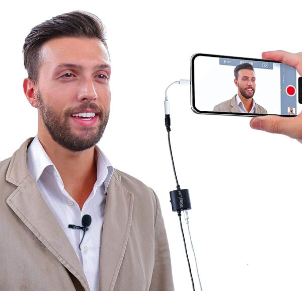 IK Multimedia iRig Mic Lav Compact Lavalier for Smartphones and Tablets - Image 4