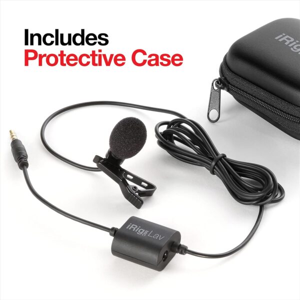IK Multimedia iRig Mic Lav Compact Lavalier for Smartphones and Tablets - Image 6