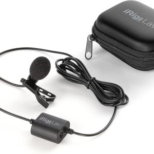 IK Multimedia iRig Mic Lav Compact Lavalier for Smartphones and Tablets