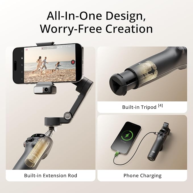 DJI Osmo Mobile 7P Gimbal Stabilizer for iPhone & Android - Image 7
