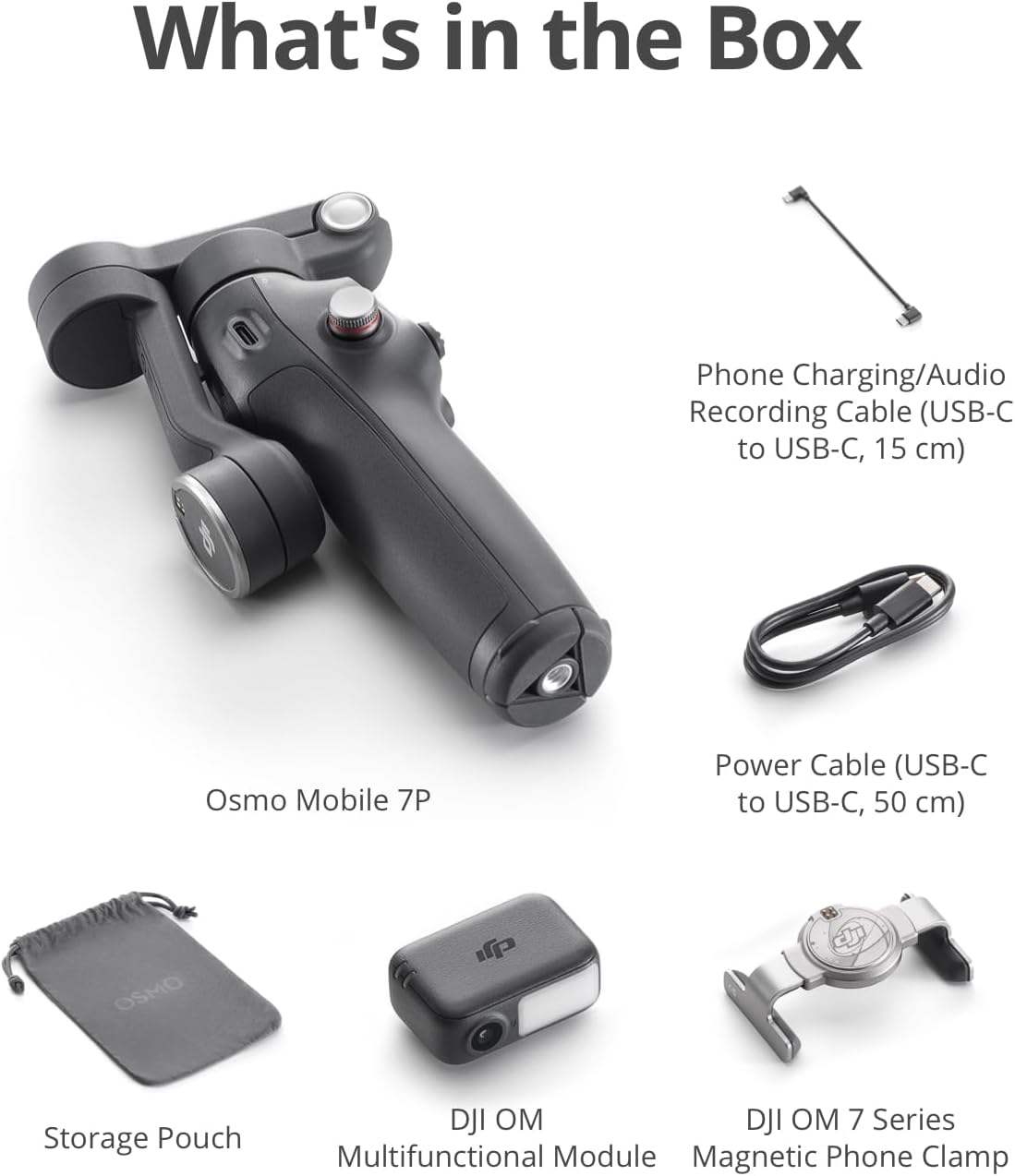 DJI Osmo Mobile 7P Gimbal Stabilizer for iPhone & Android - Image 4
