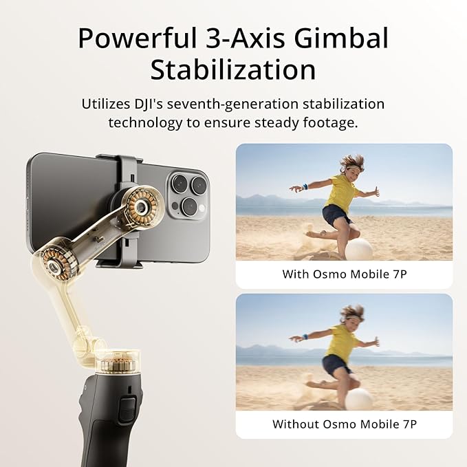 DJI Osmo Mobile 7P Gimbal Stabilizer for iPhone & Android - Image 9